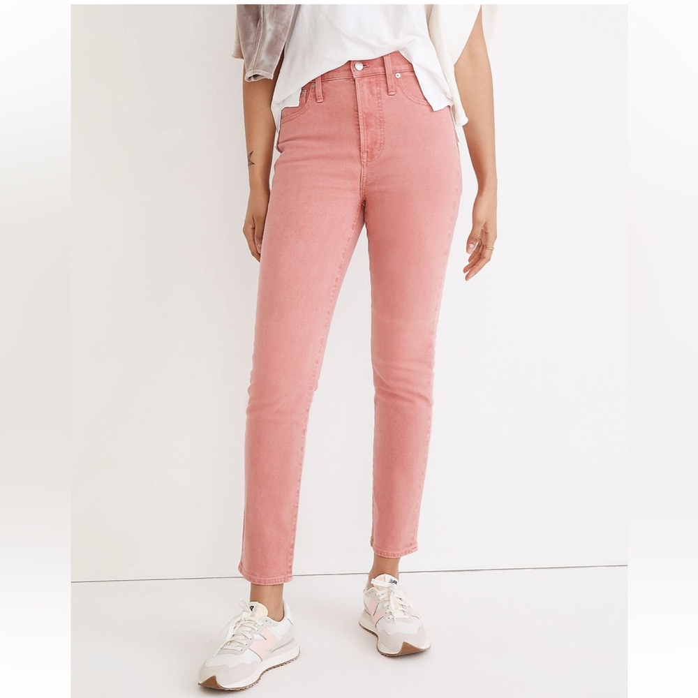 madewell perfect vintage jean: botanical dye edition